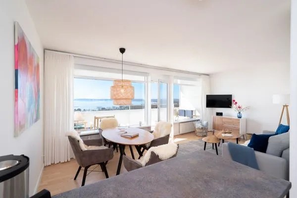 Wohnzimmer Panoramic Auszeit mit Meerblick