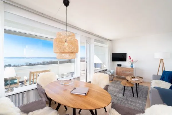 Wohnzimmer Panoramic Auszeit mit Meerblick