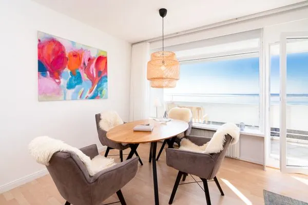 Wohnzimmer Panoramic Auszeit mit Meerblick