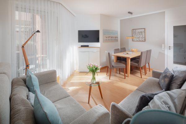  Meerzeit Norderney-Stadt - Wohnzimmer