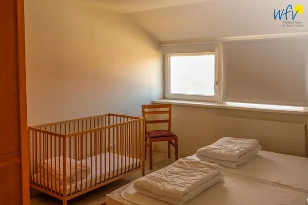 Schlafzimmer Haus Harle Hörn Ferienwohnung 2