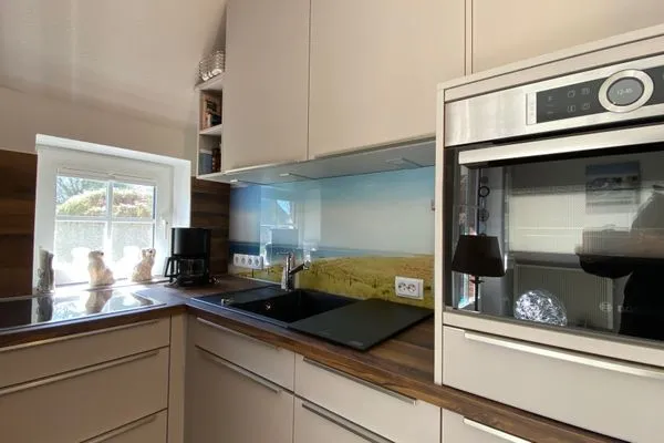 Küche / Küchenzeile  Hus op de Wurth Ferienwohnung Austernfischer