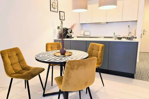 Küche / Küchenzeile  Lieblingssuite am Strand