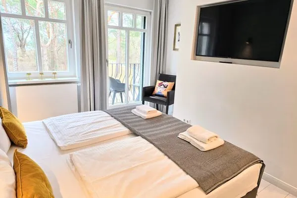 Schlafzimmer  Lieblingssuite am Strand