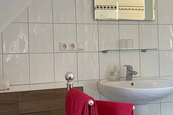 Badezimmer  Fernblick