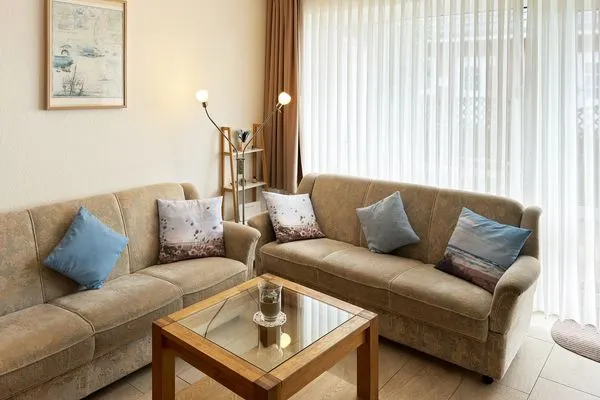 Wohnzimmer Seeanemone Ferienwohnung "Gerding"