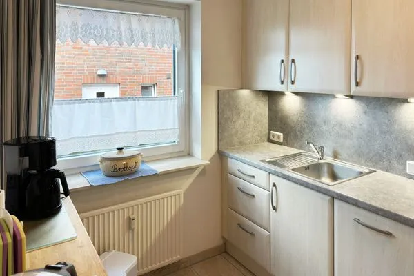 Küche / Küchenzeile Seeanemone Ferienwohnung "Gerding"