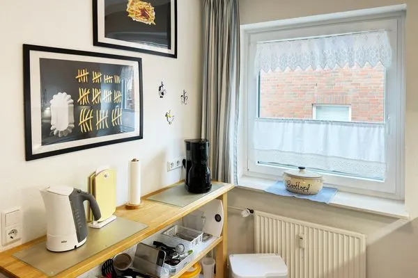 Küche / Küchenzeile Seeanemone Ferienwohnung "Gerding"