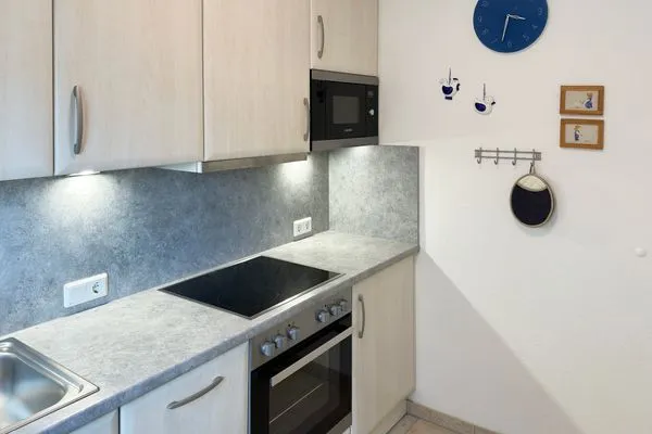 Küche / Küchenzeile Seeanemone Ferienwohnung "Gerding"