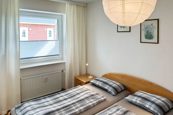 Schlafzimmer Seeanemone Ferienwohnung "Gerding"