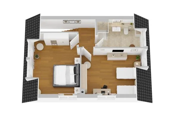 Einfamilienhaus Ostseenest Fuhlendorf - Obergeschoss  Ostseenest