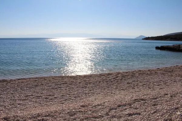 Beach near the Myrto and Irida villas