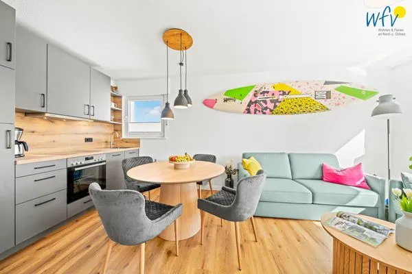 Wohnzimmer Haus Dortmund Ferienwohnung Burchana