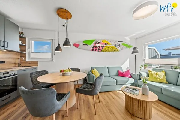 Wohnzimmer Haus Dortmund Ferienwohnung Burchana