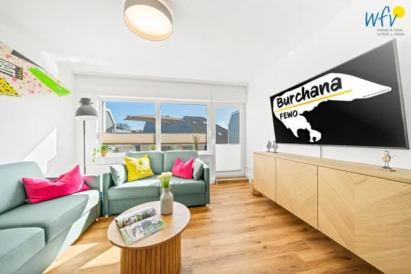 Wohnzimmer Haus Dortmund Ferienwohnung Burchana