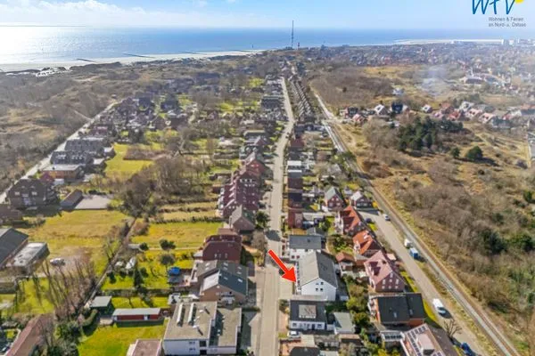 Vogelperspektive Haus Dortmund Ferienwohnung Burchana