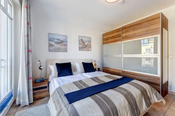 Schlafzimmer  Schloonseevillen, Whg. 19