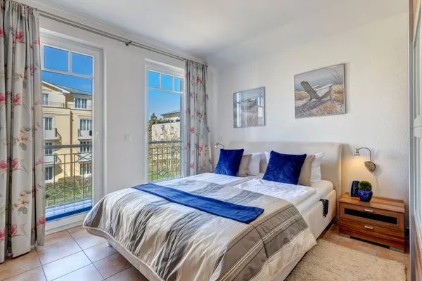 Schlafzimmer  Schloonseevillen, Whg. 19