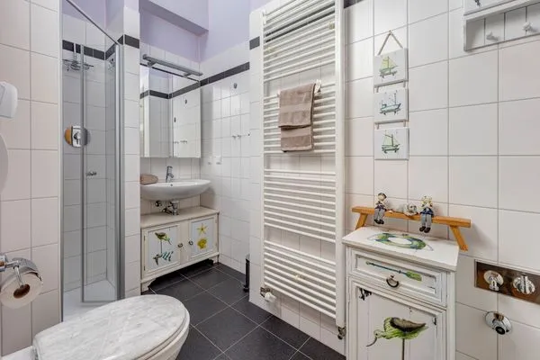 Badezimmer  Schloonseevillen, Whg. 19