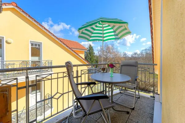 Balkon  Schloonseevillen, Whg. 19