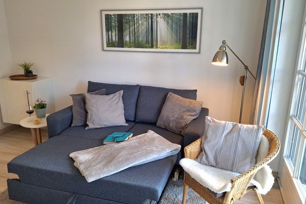Achtern Diek Haus 7 Wohnung 2  - Wohnzimmer