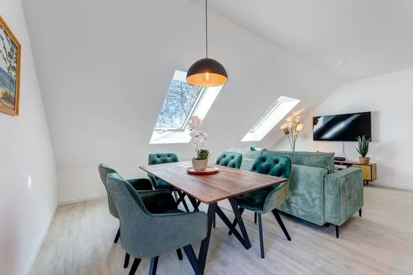 Wohnzimmer  Bernsteinquartier, Whg. 02.27 "Ambar"