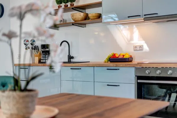 Küche / Küchenzeile  Bernsteinquartier, Whg. 02.27 "Ambar"