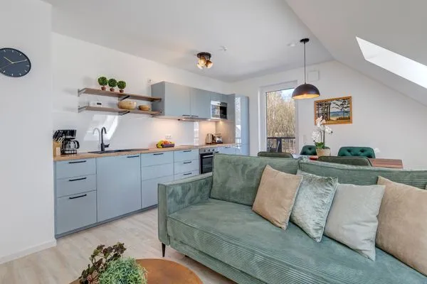 Küche / Küchenzeile  Bernsteinquartier, Whg. 02.27 "Ambar"