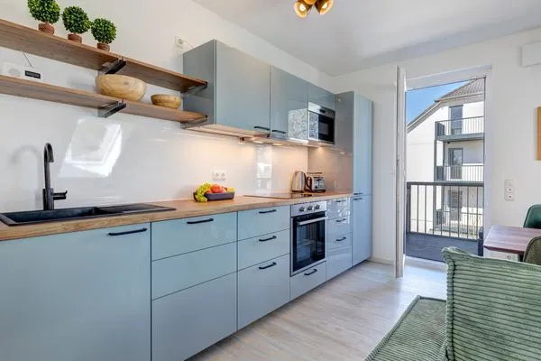 Küche / Küchenzeile  Bernsteinquartier, Whg. 02.27 "Ambar"