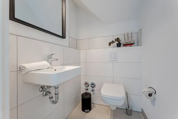 Gäste-WC  Bernsteinquartier, Whg. 02.27 "Ambar"