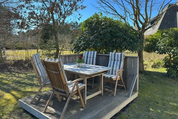 Terrasse  Ferienwohnung *Otto´s Hüs"