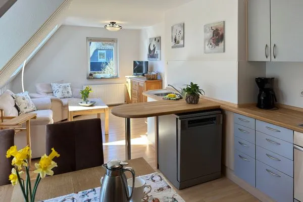 Küche / Küchenzeile  Ferienwohnung *Otto´s Hüs"