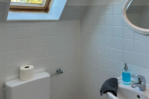 Badezimmer  Ferienwohnung *Otto´s Hüs"