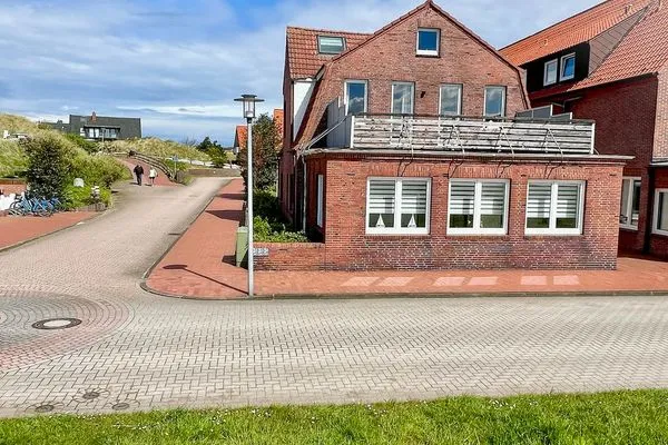 Hauptansicht Haus Süderoog Ferienwohnung Vördör