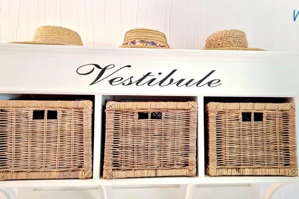 Dekoratives Detail Haus Süderoog Ferienwohnung Achterdör