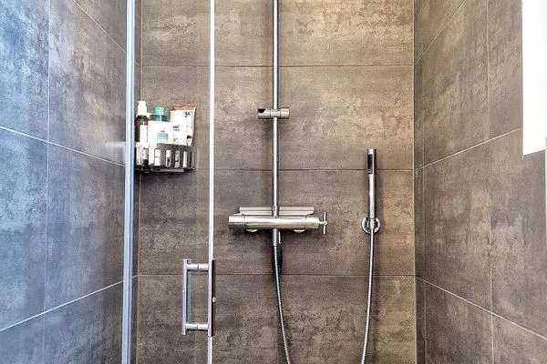 Badezimmer Haus Süderoog Ferienwohnung Achterdör