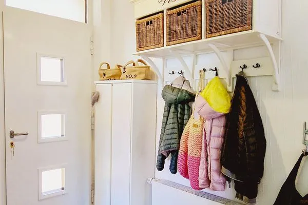 Flur Haus Süderoog Ferienwohnung Achterdör