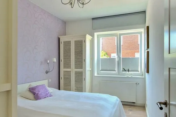 Schlafzimmer Haus Süderoog Ferienwohnung Achterdör