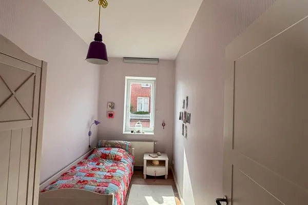 Schlafzimmer Haus Süderoog Ferienwohnung Achterdör