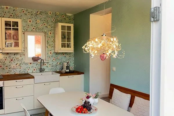 Küche / Küchenzeile Haus Süderoog Ferienwohnung Achterdör