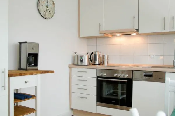 Küche / Küchenzeile Haus Süderoog Ferienwohnung Vördör