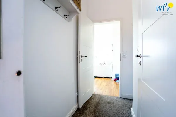 Flur Haus Süderoog Ferienwohnung Vördör