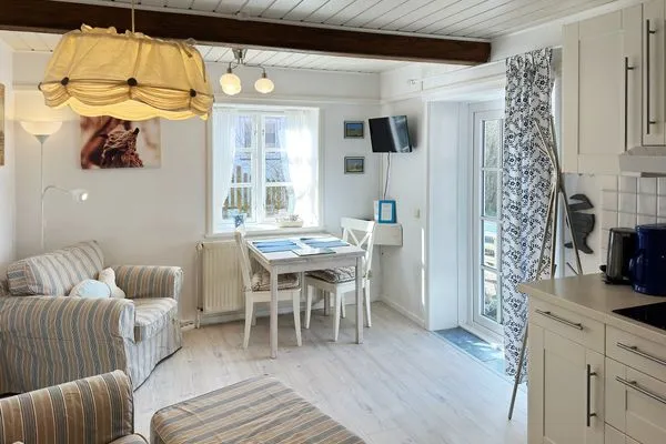 Wohnzimmer Hüs Sanskiin Ferienwohnung *Aawerkant*