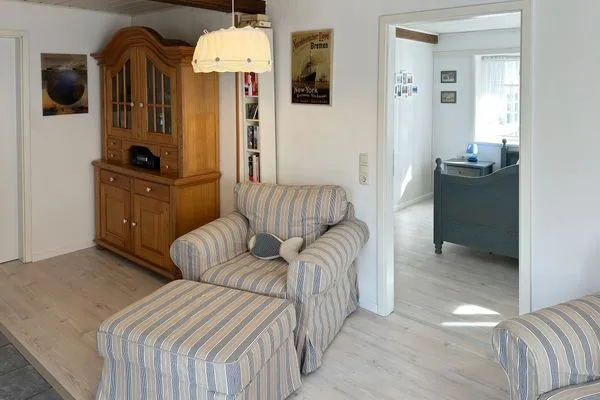 Wohnzimmer Hüs Sanskiin Ferienwohnung *Aawerkant*