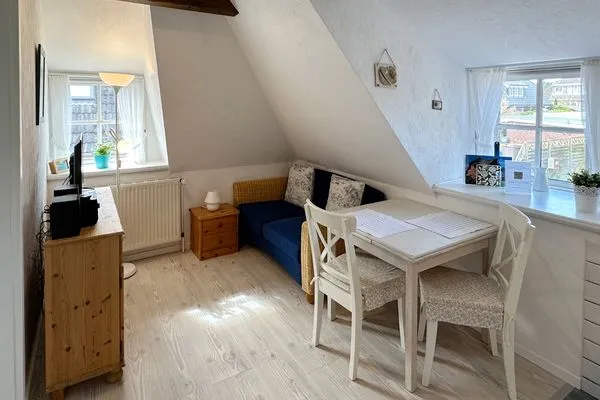 Wohnzimmer Hüs Sanskiin Ferienwohnung *Eerdglüper*