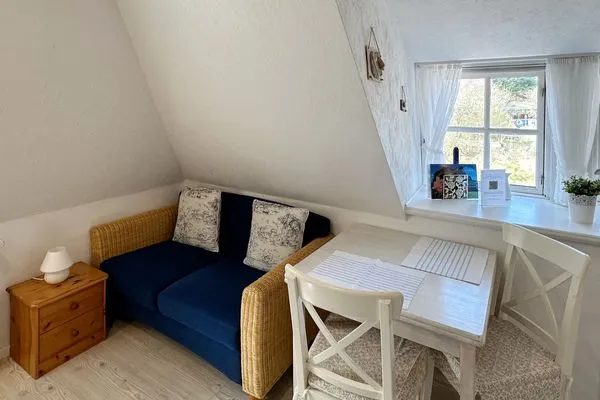Wohnzimmer Hüs Sanskiin Ferienwohnung *Eerdglüper*
