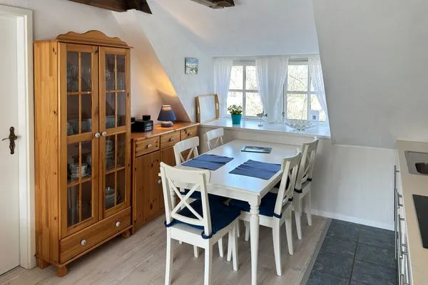 Küche / Küchenzeile Hüs Sanskiin Ferienwohnung *Goodshenk*