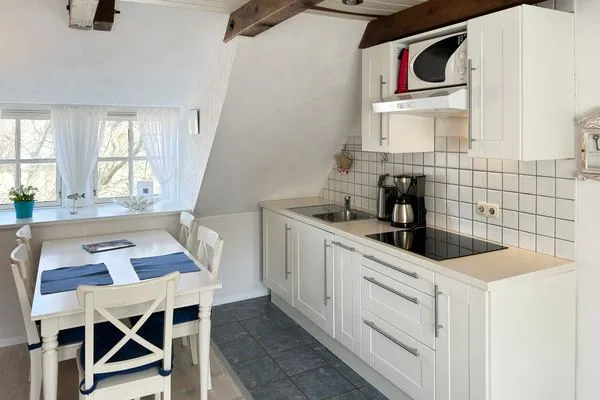 Küche / Küchenzeile Hüs Sanskiin Ferienwohnung *Goodshenk*