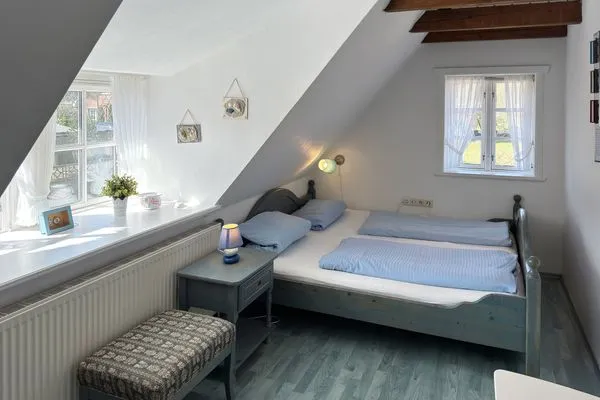 Schlafzimmer Hüs Sanskiin Ferienwohnung *Goodshenk*