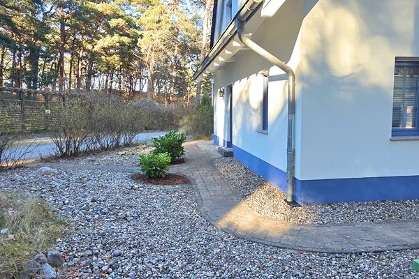  Ferienhaus Küstenzeit – Ihr Refugium in Trassenheide Trassenheide - Fassade / Eingang